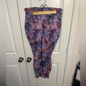 Lululemon Leggings Base Pace HR Tight 28”. Size 14. Purple/Multicolor. NWT